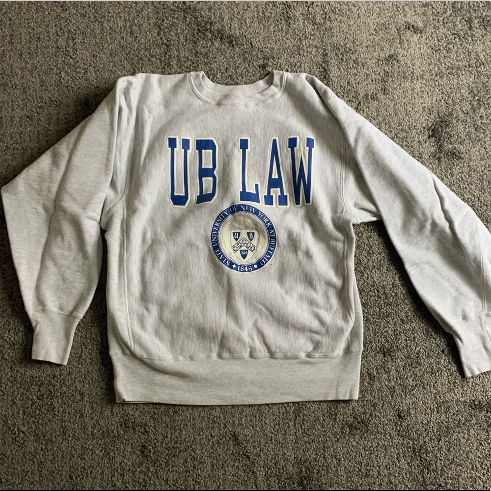 Grey champion crewneck